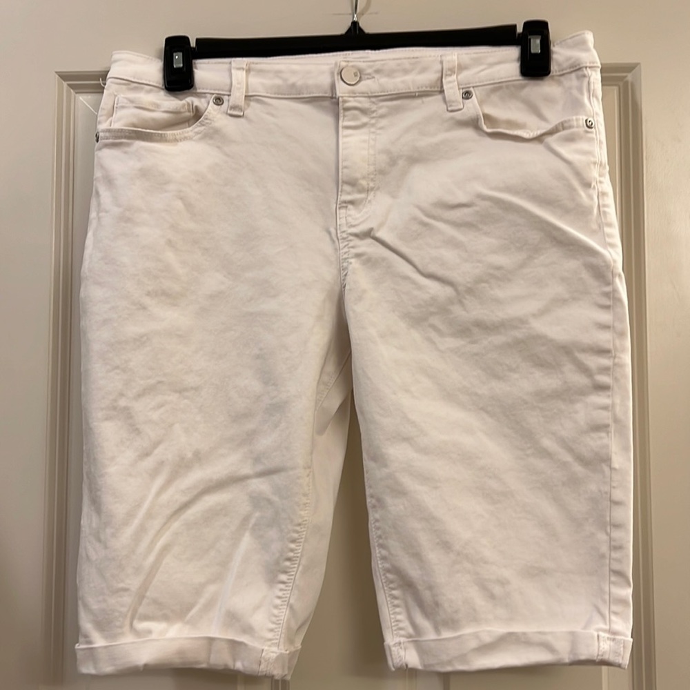 Soho ladies jean Bermuda shorts